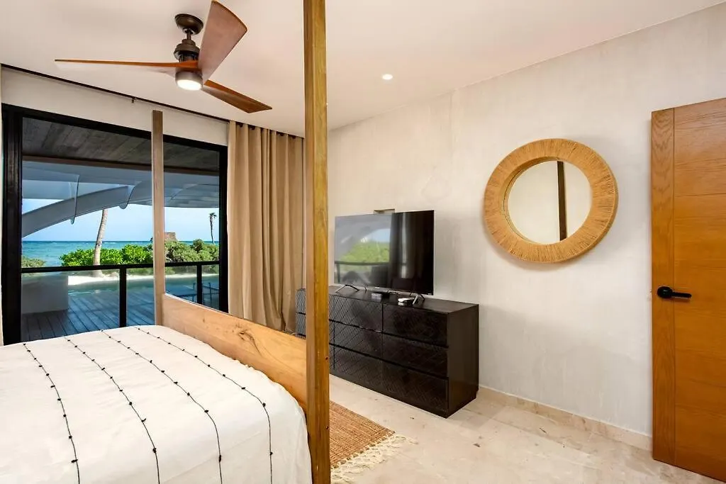 Apartment Bahia Tankah 52 Beach Front By Uniko Tulum Mexico
