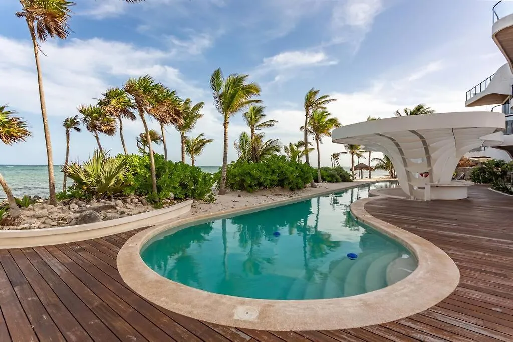 Apartment Bahia Tankah 52 Beach Front By Uniko Tulum Mexico