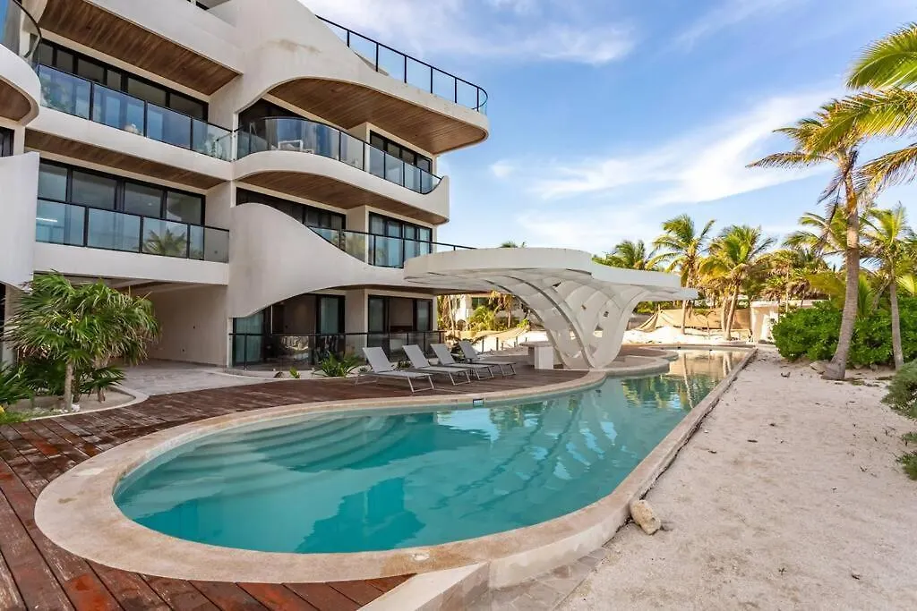 Bahia Tankah 52 Beach Front By Uniko Tulum Apartment